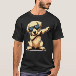 Hip Hop Dance Dabbing Labrador Retriever Dog Dab T-Shirt