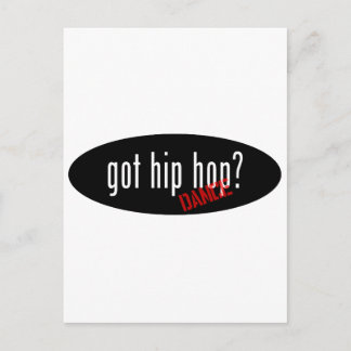 Hip Hop Dance Items – got hip hop Postcard