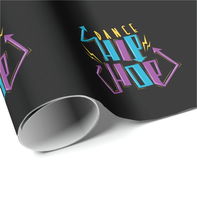 hip Hop Dance Wrapping Paper (Roll Corner)