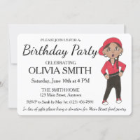 Hip Hop Dancer Dance Theme Birthday Party