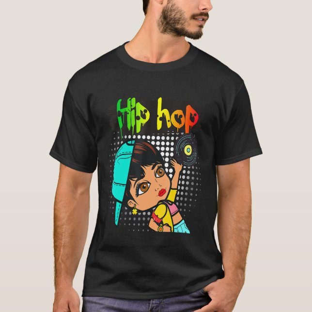 Hip Hop Dancing Break Dance Spring Summer Street P T-Shirt (Front)