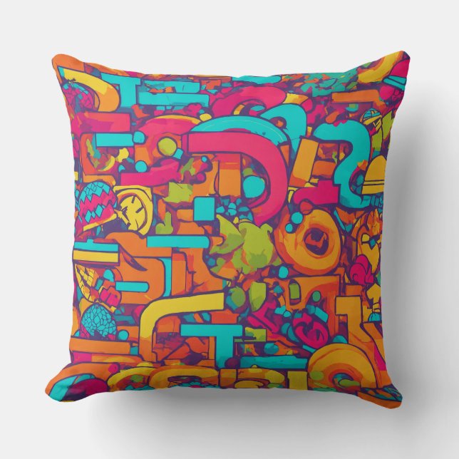 Hip hop design cushion (Front)