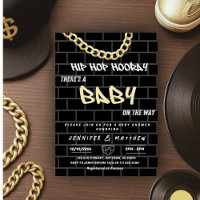 Hip Hop Diaper Party Dad Coed Urban Baby Shower