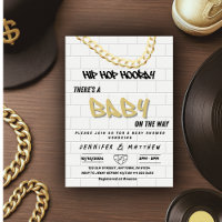 Hip Hop Diaper Party Dad Coed Urban Baby Shower