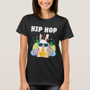 Hip Hop Easter Bunny Happy Easter Day Women T-Shirt