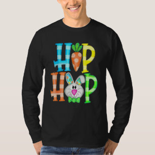 Hip Hop Easter Bunny Rabbit Trio Cute Happy Easter T-Shirt