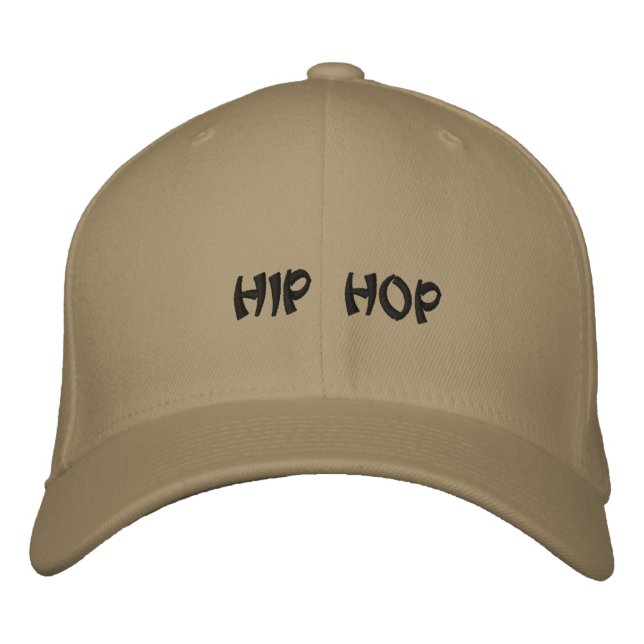 HIP HOP EMBROIDERED HAT (Front)