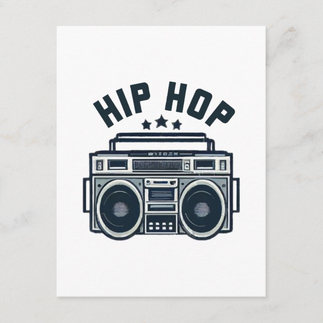 Hip hop enclosure card (Front)