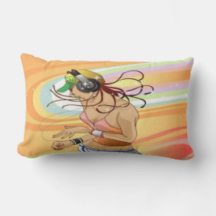 Hip Hop Girl Pillow