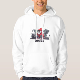 Hip Hop Gnome Illustration - Gnome Life Hoodie