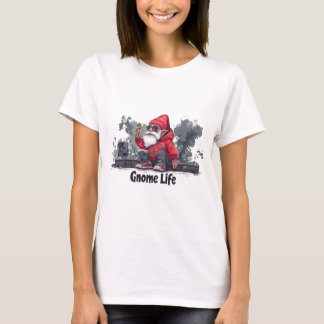 Hip Hop Gnome Illustration - Gnome Life T-Shirt