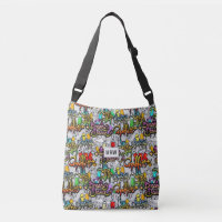 Hip Hop Graffiti custom monogram bags