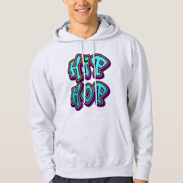 Hip Hop Graffiti Hoodie (Front)