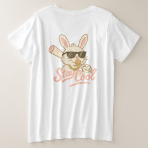 Hip Hop Hare Plus Size T-Shirt