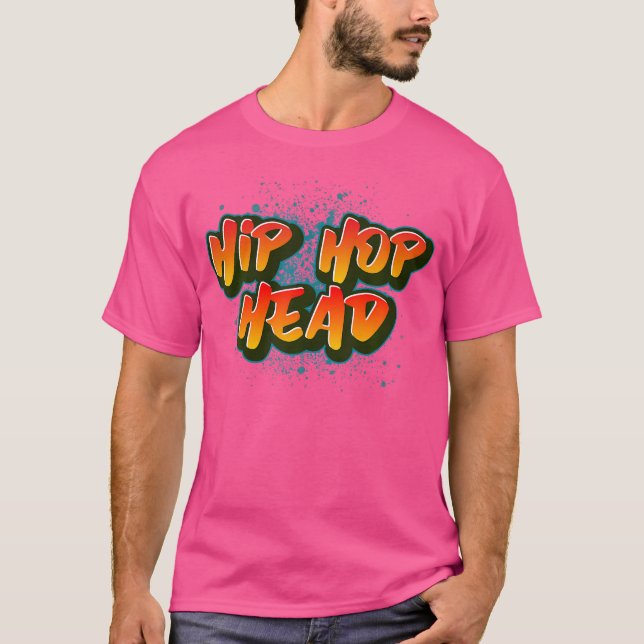 Hip Hop Head T-Shirt (Front)