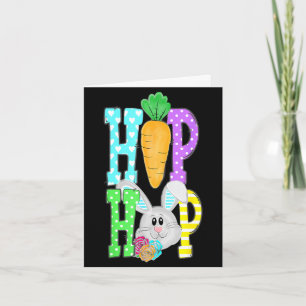Hip hop hippity easter bunny funny graphic Hip hop Card
