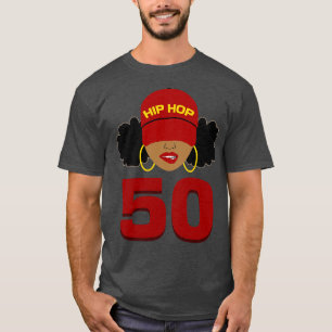 Hip Hop is 50 50th Anniversary Afro Puffs Women T-Shirt