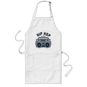 Hip hop long apron