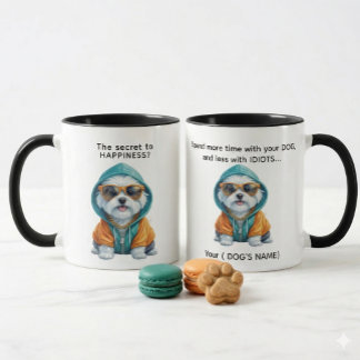 Hip-Hop Maltese – Funny Gift for a Dog Mom/Dad Mug
