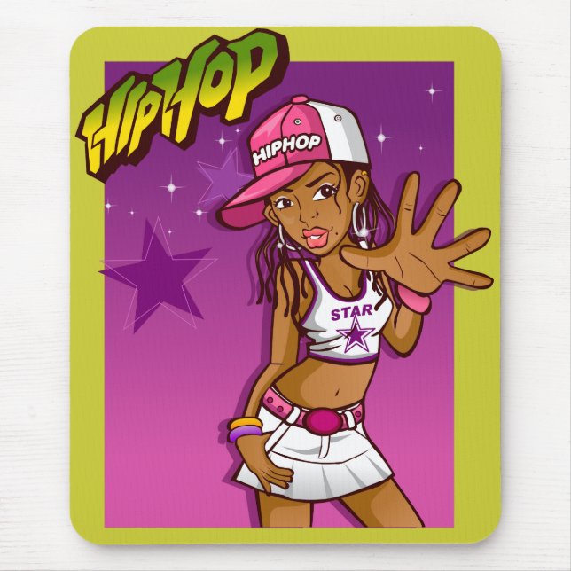 Hip Hop Mouse Pad (Front)
