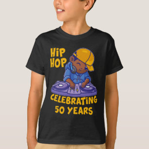 Hip Hop Music 50th Anniversary Black History Dj Da T-Shirt
