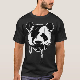 Hip Hop Panda Is Ready For Freestyle Battle T-Shirt