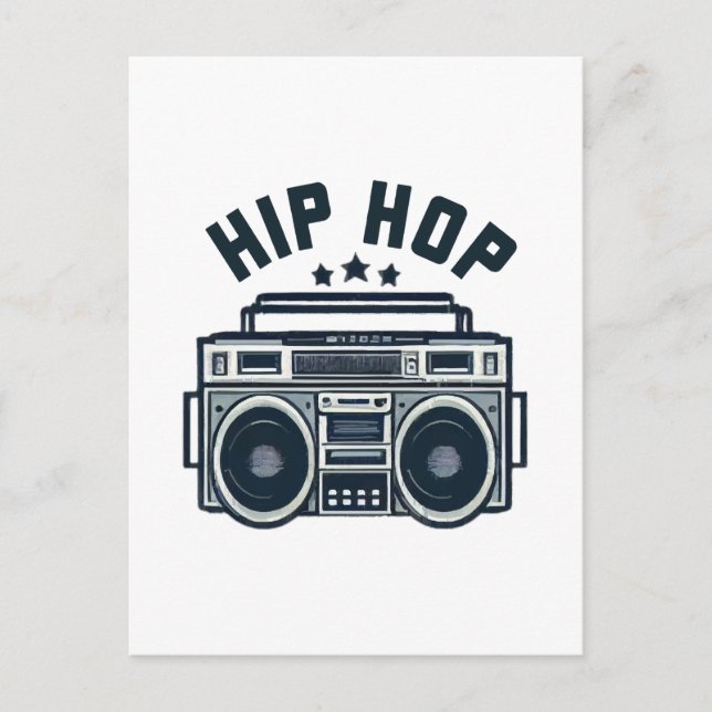 Hip hop postcard (Front)