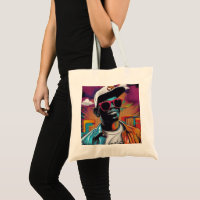 Hip Hop Print - Street Graffiti Art - Tote Bag