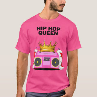 Hip Hop Queen  Girls Hip Hop Tshirt  Womens Hip Ho