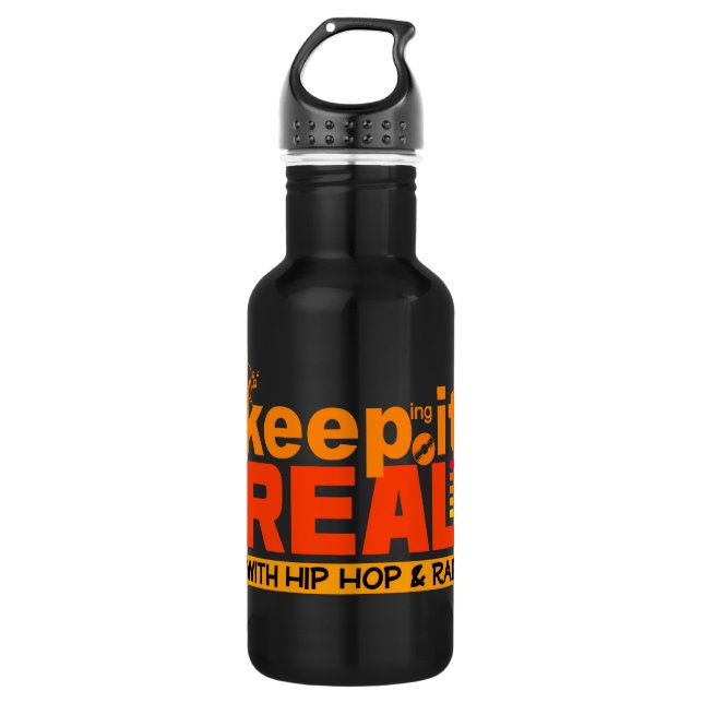 HIP HOP & RAP custom 532 Ml Water Bottle (Front)
