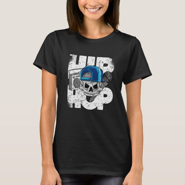 Hip Hop Rap Rapper Mc Dj Disc Jockey T-Shirt (Front)