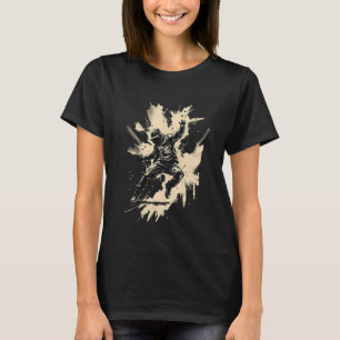 Hip hop Rapper Graffiti Vibe Urban Streetwear Stud T-Shirt