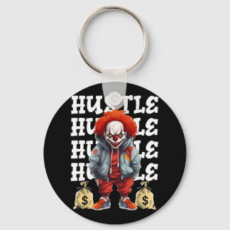 Hip Hop Scary Clown Hustle Money Urbyn Streetwear Key Ring