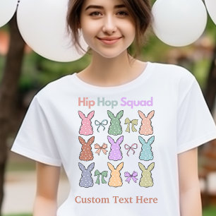 "Hip Hop Squad" Personalised Easter Tee