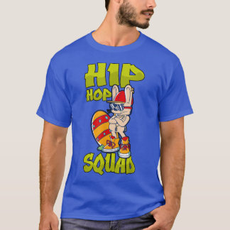 Hip Hop Squad Retro Bunny Old School Rap T-Shirt