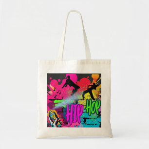 Hip-Hop Street Art – Vibrant Urban Energy Tote Bag