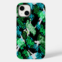 Hip Hop Street Arts Pattern Black BG