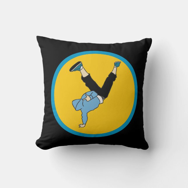 Hip Hop street style dancer Cushion (Front)