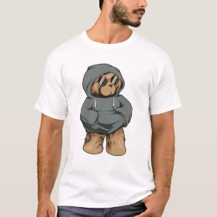 Hip Hop Teddy Bear Men T-Shirt