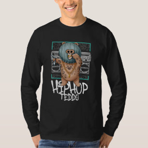 Hip Hop Teddy Gangster Bear T-Shirt