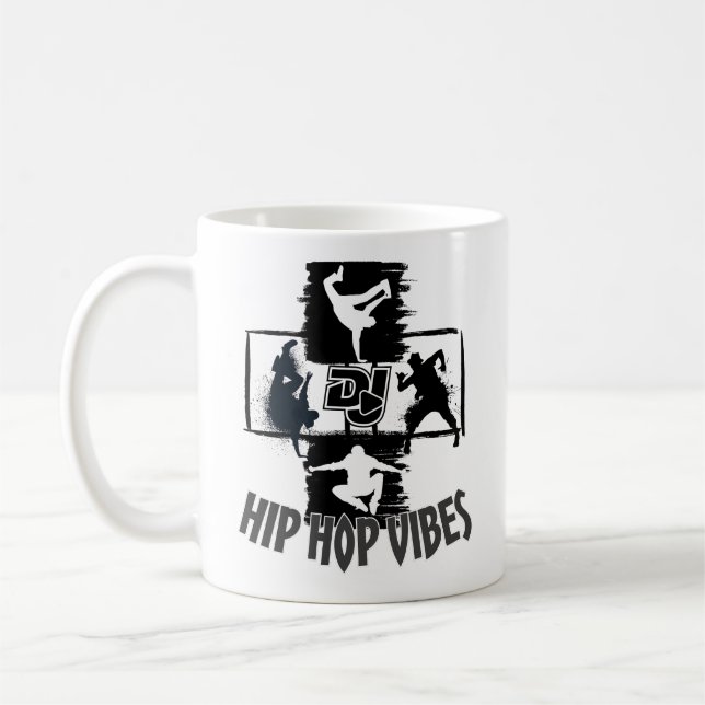 Hip Hop Vibes 2.w Coffee Mug (Left)