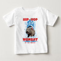 Hip Hop Wombat Funny Music Animal