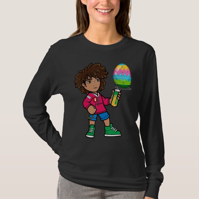 Hip Hope Dancing Break Dance Spring Summer Fun Exe T-Shirt (Front)