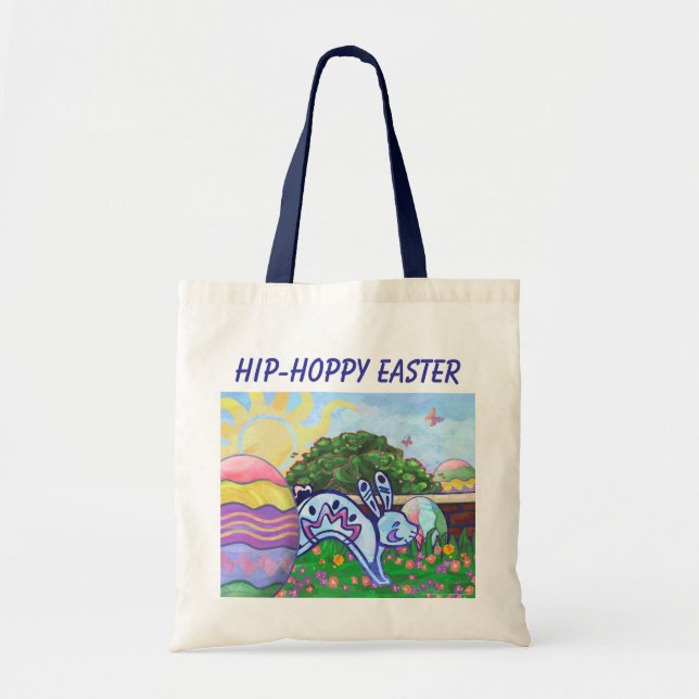 Hip Hoppy Easter Bunny Bag (Front)