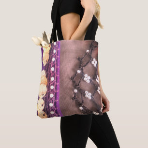 Hip scarf tote bag