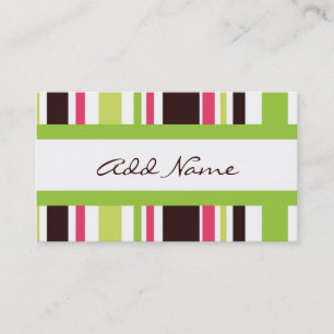 Hip Stripes Calling Card