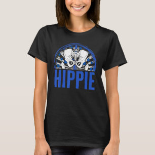 Hip Surgery Hippie Floral Bionic Broken Hip Replac T-Shirt