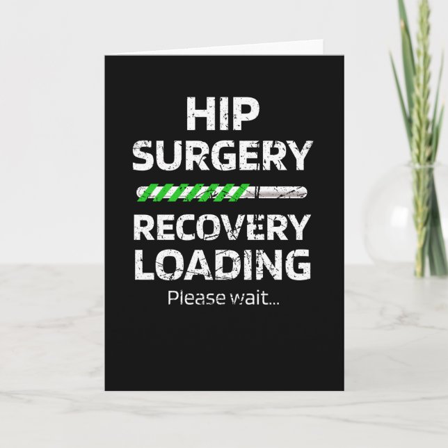 Hip Surgery Recovery Gift | Hip Replacement Gift Card (Front)