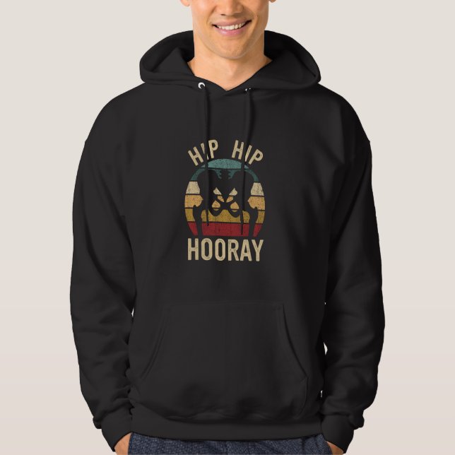 Hip Surgery Recovery Hip Replacement Hoodie (Front)