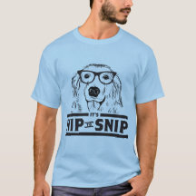 Hip to Snip Doggie Men's Basic Tee